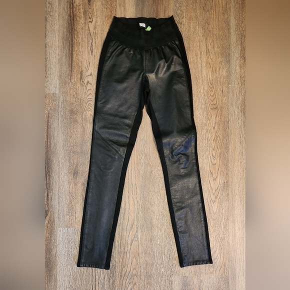 PAIGE Leather Leggings - Picture 1 of 10